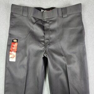 Dickies 874 Flex Original‎ Fit Pants Men's 38x30 Gray 5-pocket Workwear